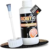 Rostio Rostumwandler 100 ml – mit Pinsel – Rostkonverter & Grundierung...