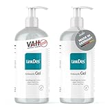 LinkDes® Antiseptik Gel, VAH gelistet, klebt nicht an den Händen,...