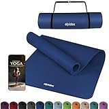 ALPIDEX Yogamatte Extra Dick 1,5 cm Gymnastikmatte 3 Größen E-Book...