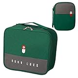 Medikament Tasche Medizinbox Große Kapazität Ablageboxen Home Tragbare...