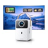 Mini Beamer【Eingebauter Akku & Andriod TV】 Toptro 1080P Full HD Beamer...