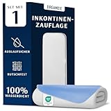 Dreamzie Inkontinenzunterlage Waschbar 90 x 160 cm - Matratzenschoner...