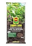 COMPO SANA® Grünpflanzen- und Palmenerde mit 12 Wochen Dünger für alle...