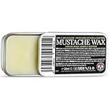 Guardenza Schnurrbartwachs - MUSTACHE WAX - Sehr starker Halt - Ganz...