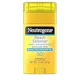 Neutrogena Sunscreen Beach Defense Sunblock Stick SPF 50, 1.5 Ounce by...