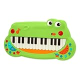 Battat BT4680Z Krokodil Keyboard Piano mit 5 Instrument Geräuschen und...