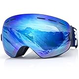 EXP VISION Snowboard Skibrille für Herren Damen Jugend, 100% UV400 Schutz...