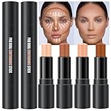 Lilbitty 4 Farben Konturenstift Make-up Set Concealer Stick Creme...
