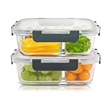 OLiWia Glas-Frischhaltedosen-Set, Mikrowelle, Backofen, Heizung, spezielle...