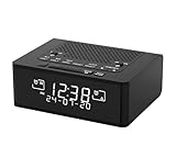 iTOMA DAB, DAB+/FM Radiowecker mit 40 Preset Stationen, UKW, Uhrenradio,...