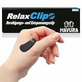 RelaxClip Wohlfühl-Clip Akupressurclip Spannungsabbau Stressabbau, Massage...