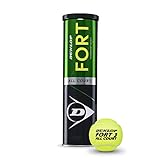 Dunlop Tennisball Fort All Court TS - für Sand, Hartplatz und Rasen (1x4er...