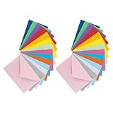 Generisch 50 Bunte Einfarbige Briefumschläge 50 Stück Kleine Kartenhalter...