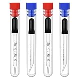Glaspipetten mit gebogener und gerader Spitze, 1 ml, kalibriert, genaue...