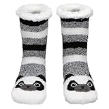 MorLuks Kuschelsocken für Herren Damen, Hüttensocken Damen...