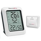 ThermoPro TP60C Funk Thermo-Hygrometer Thermometer Hygrometer Klima-Monitor...