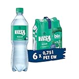 VILSA Mineralwasser medium, 6er Pack Mineralwasser mit Kohlensäure,...