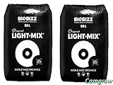 Biobizz - Bio-Blumenerde Universalmischung, leichte Mischung und Wurm-Humus...