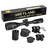 Goetland Gewehr Zielfernrohr 3-9x50 Airsoft Mil Dot Optik R4 Absehen mit...