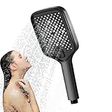 Starker Duschkopf mit hohem Wasserdruck, leistungsstarker Handbrause mit 4...