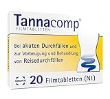 Tannacomp 20 Filmtabletten bei akutem Durchfall & Bauchkrämpfen - schnelle...