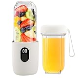 Tragbarer Mixer 500ml, Mixer Smoothie Maker To Go, Smoothie Mixer,...