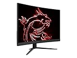 MSI Optix G32CQ4 Curved Gaming Monitor - 32 Inch, 16:9 WQHD (2560 x 1440),...