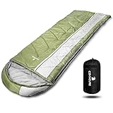 COVACURE Schlafsack Camping – Ultraleichter Sommerschlafsack und...