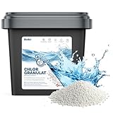 Belko® Chlorgranulat für Pool 5kg, schnelllöslich zur Schnellen Anhebung...