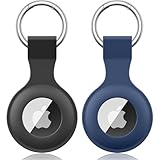 【2 STÜCK】 Wanme Hülle für Apple AirTag Anhänger mit...