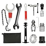 YDIAMEJ 10 Pcs Fahrrad Werkzeug Set, Fahrrad Kassette Removal Tool mit...