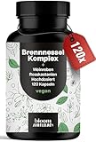 Brennnessel Kapseln hochdosiert - 120 Kapseln - alternative zu...