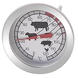 wenco premium Analoges Bratenthermometer, 11 cm, Ideal zur Kontrolle des...