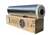 ABM Alubutyl 2mm 50 cm x 400 cm = 2 m² Dämmmatte selbstklebend Anti...