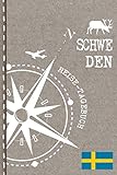 Schweden Reisetagebuch: Reise Tagebuch zum Selberschreiben, ca. A5 -...