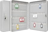 WEDO Schlüsselschrank 70 Schlüssel – kompakte Schlüsselbox aus...