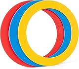 Jonglierringe 3er Set Kinder Anfänger – Farbenfrohe Jonglier Ringe aus...