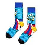 Happy Socks Herren Super Dad Socken, Mehrfarbig (Multicolour 630),...