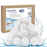 AOKKR Filterbälle Pool 700g - Effiziente Poolfilterbälle für...