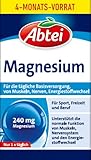 Abtei Magnesium – Basisversorgung für den Alltag – Für Muskeln und...