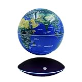 Surplex Leuchtende schwebende Weltkugel mit 7 Farblichtern, Touch-Steuerung...
