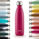 Blumtal® Trinkflasche Edelstahl Charles - Thermosflasche 500 ml -...