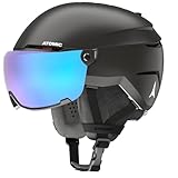 ATOMIC SAVOR VISOR STEREO Skihelm mit Visier - Schwarz - Größe L -...