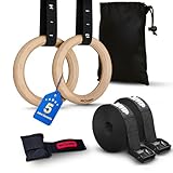 NEOLYMP Turnringe Outdoor – Gymnastikringe - Optimaler Grip und...