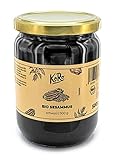 Koro - Bio Schwarzes Tahin - 500 g - Ein wahrer Gaumenschmaus aus 100% Bio...