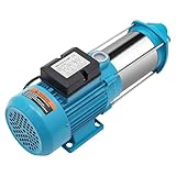 Gartenpumpe Kreiselpumpe Selbstansaugend mit Druckschalter Edelstahl...