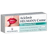 Aciclovir HEUMANN Creme, Zur Behandlung von Lippenbläschen und...