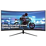 Z-Edge 30 Zoll Curved Gaming Monitor 200Hz 1ms MPRT, 21:9 Ultra-Wide...