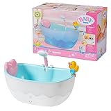 BABY born Badewanne für Puppen mit Farbwechsel, Dusch-und Soundfunktion,...