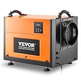 VEVOR 50 L kommerzieller Luftentfeuchter mit Ablaufschlauch, tragbarer...